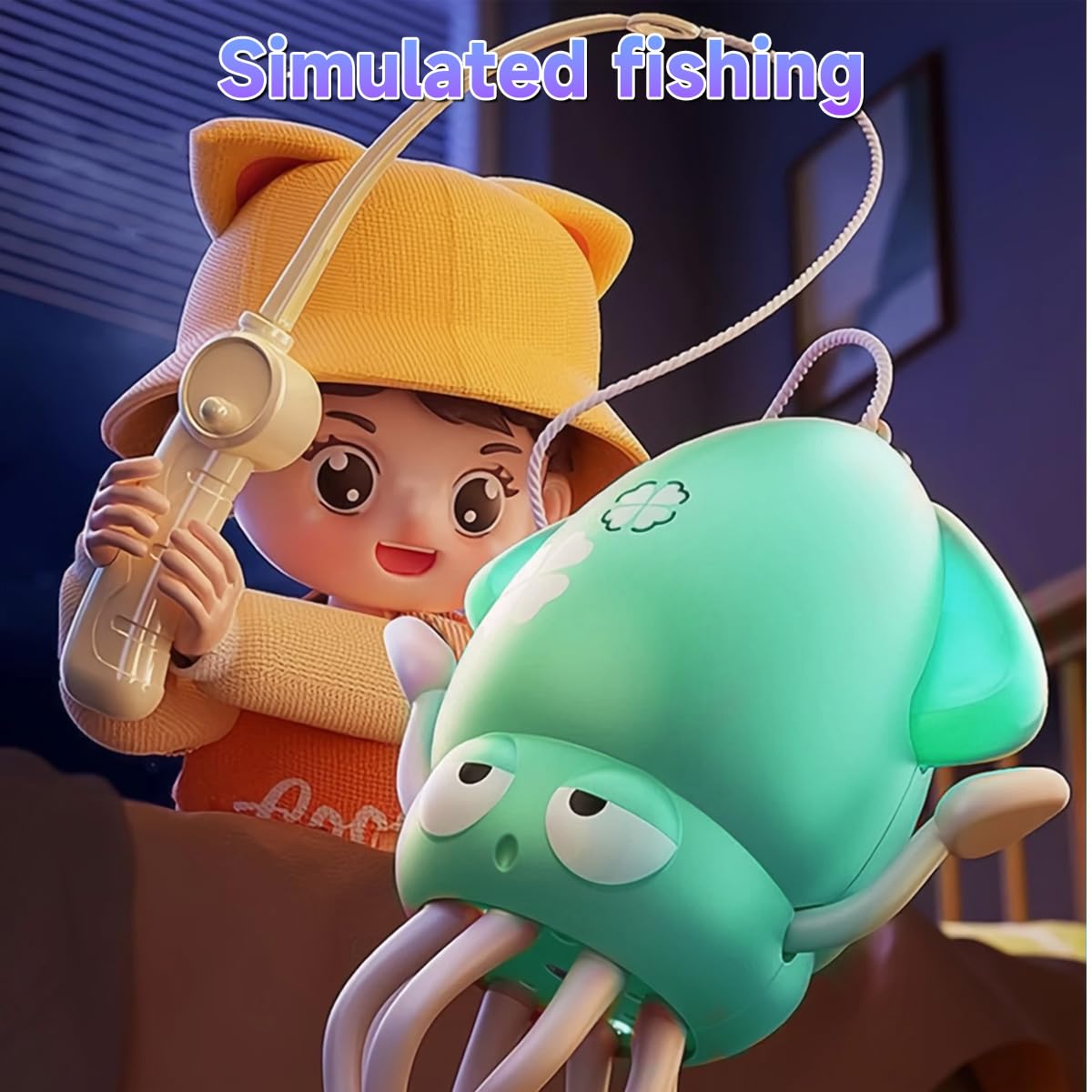 Magic Dancing Crawling Octopus Gift for Kids 3+