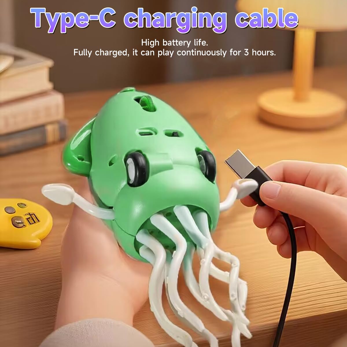 Magic Dancing Crawling Octopus Gift for Kids 3+