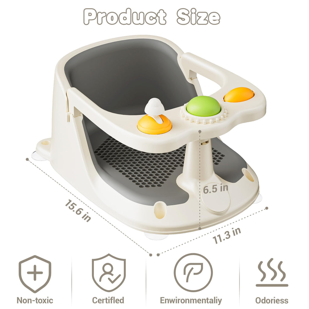 2025 / Baby Bath Seat for Babies 6 Months & Up