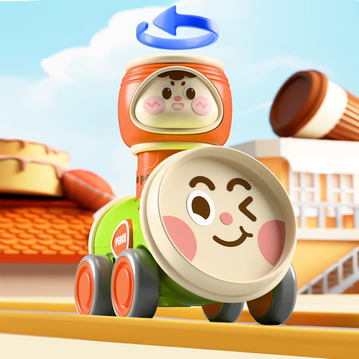 Baby Push Go Friction Racing Cars
