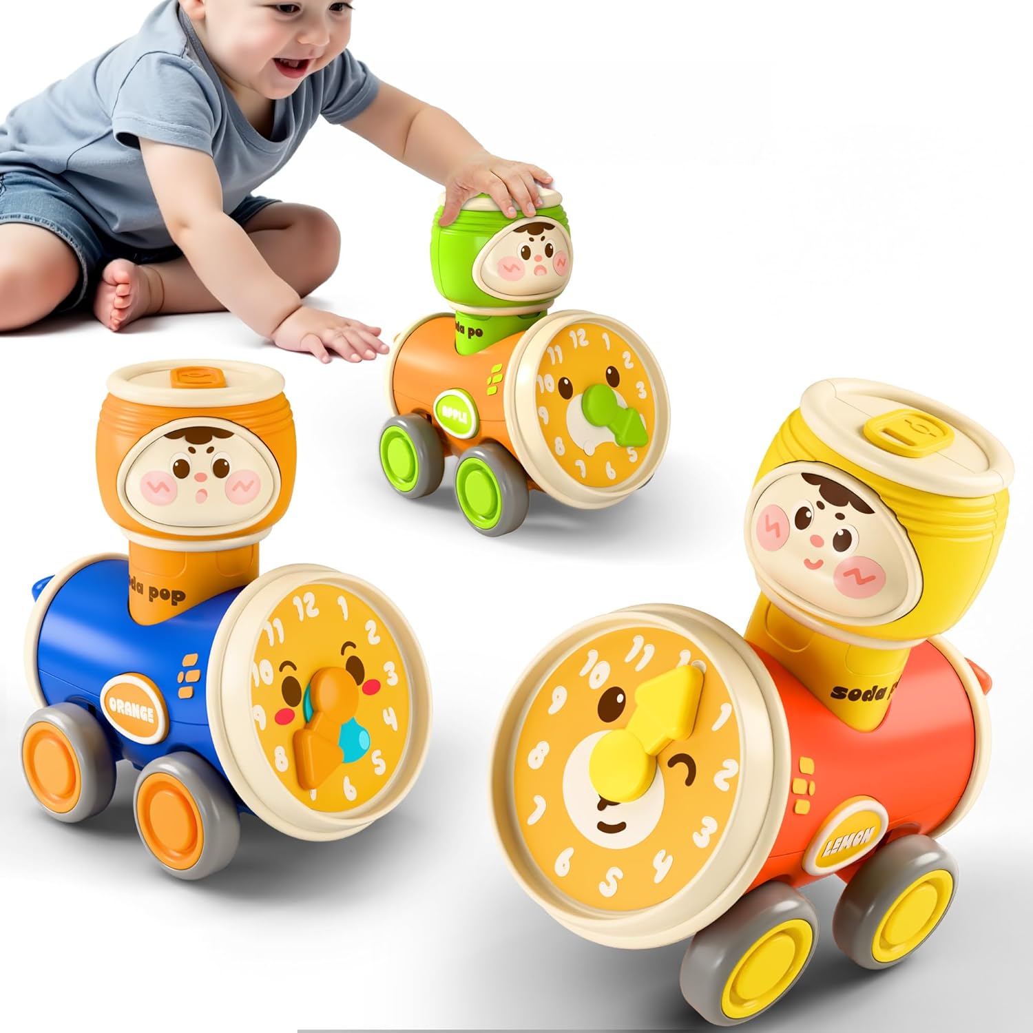 Baby Push Go Friction Racing Cars