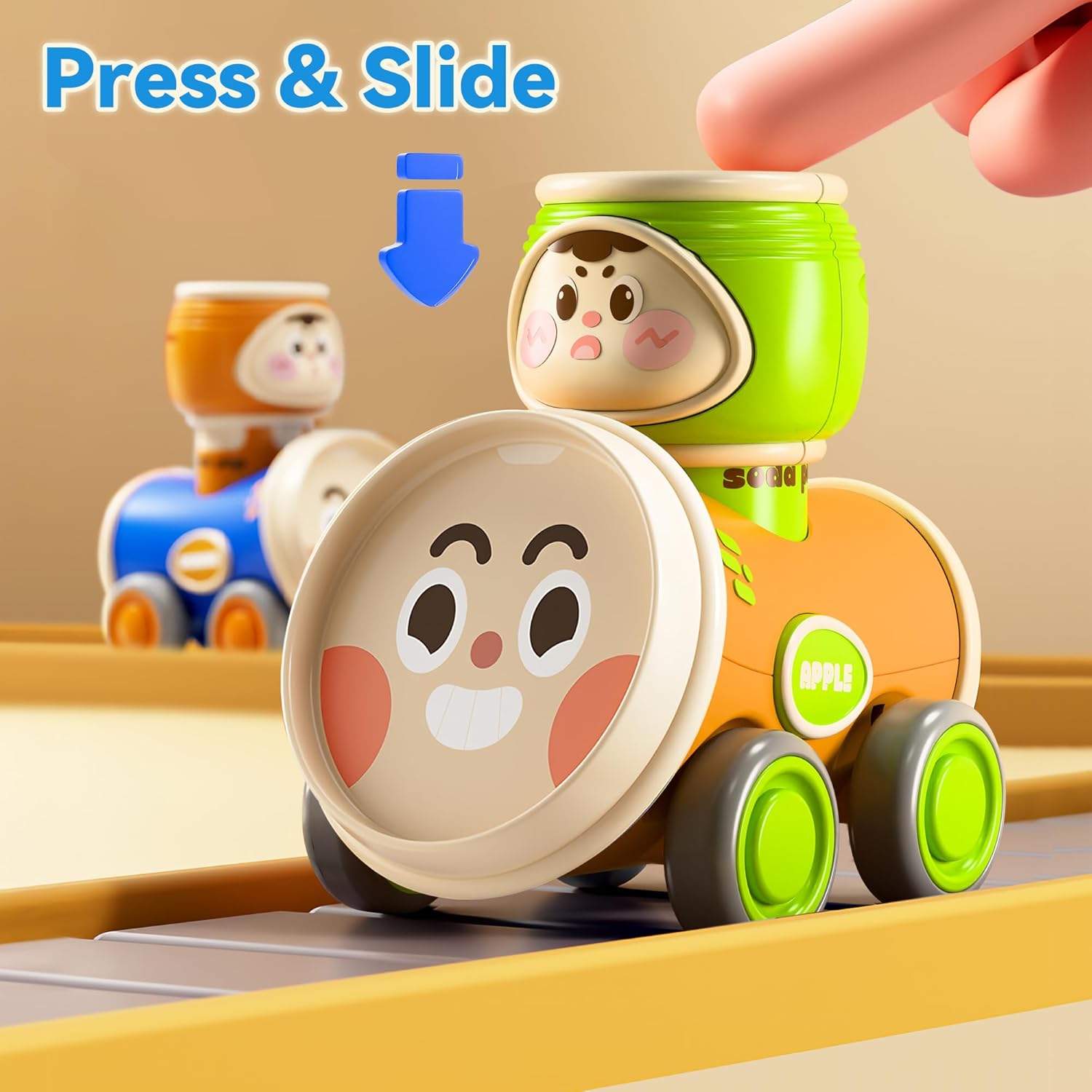Baby Push Go Friction Racing Cars