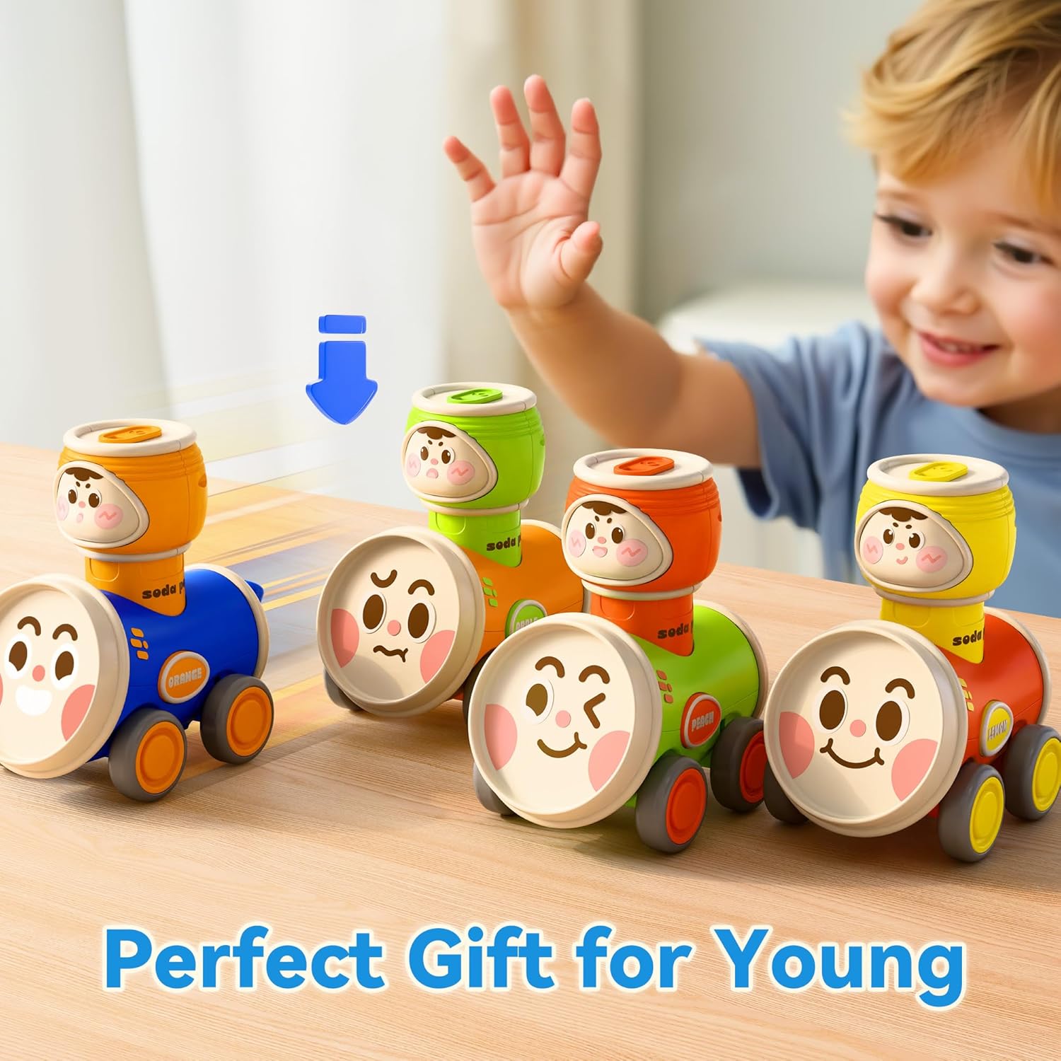 Baby Push Go Friction Racing Cars
