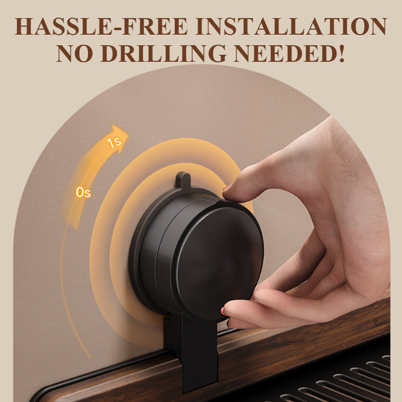 Bathroom & Kitchen Suction Cup Sink Shelf