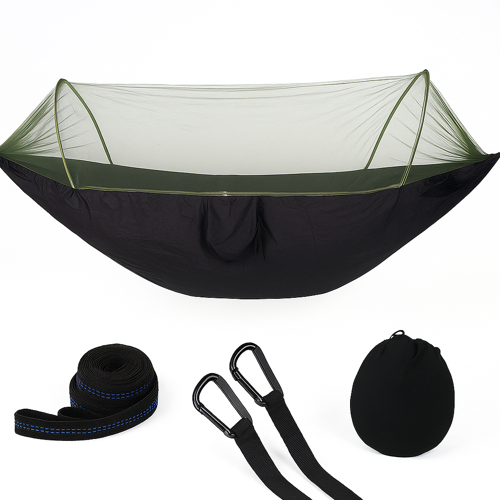 SLEEPSAFE | Outdoor Hammock with Mosquito Net