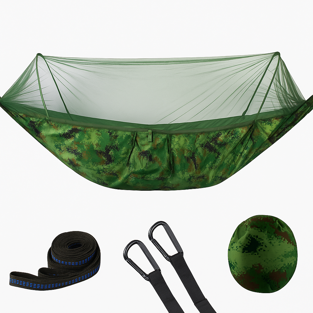 SLEEPSAFE | Outdoor Hammock with Mosquito Net