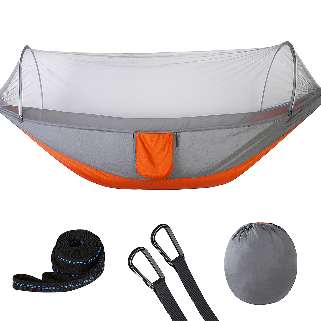 SLEEPSAFE | Outdoor Hammock with Mosquito Net