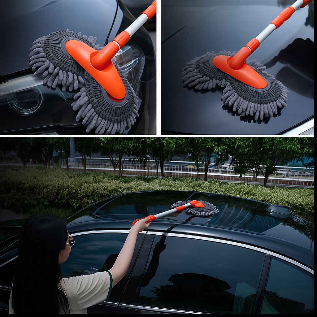 SHINEREACH | Long Handle Auto Wash Brush