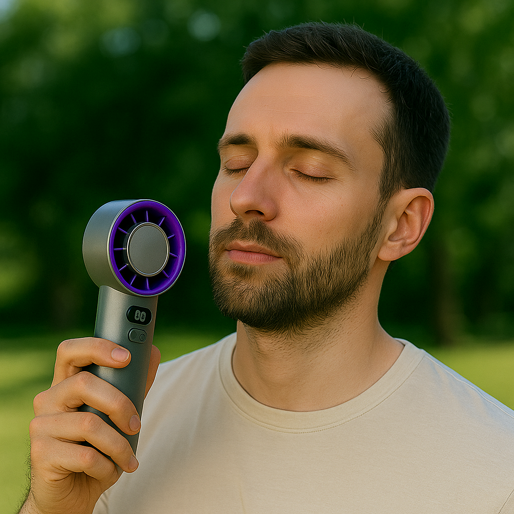 VENTIGO | Smart Cooling Handheld Fan