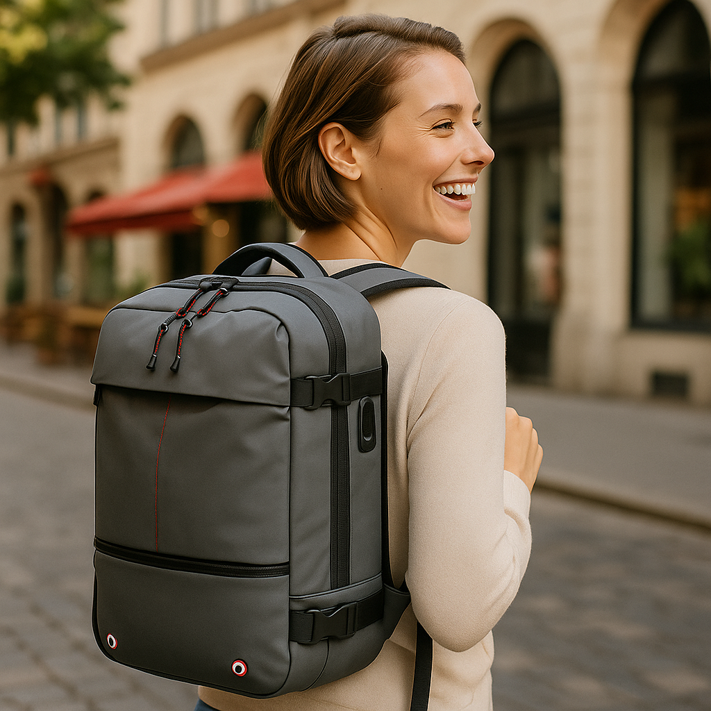 PACKLITE | Compression Backpack for Smart Travel