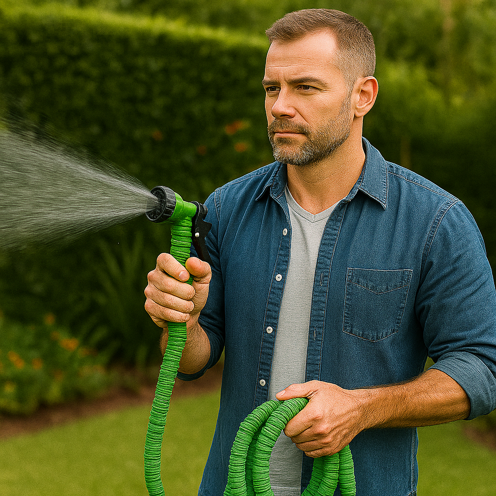 AQUASTRETCH | Expandable Anti-Kink Garden Hose