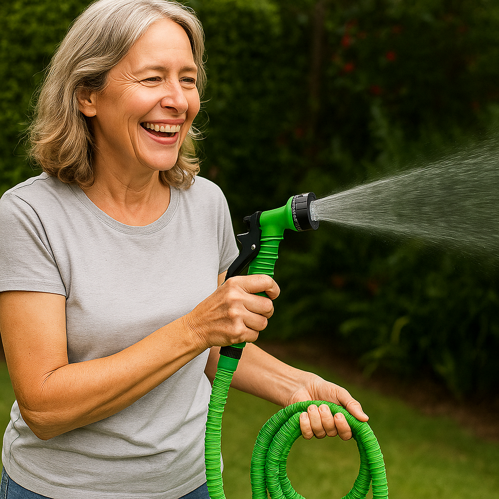 AQUASTRETCH | Expandable Anti-Kink Garden Hose