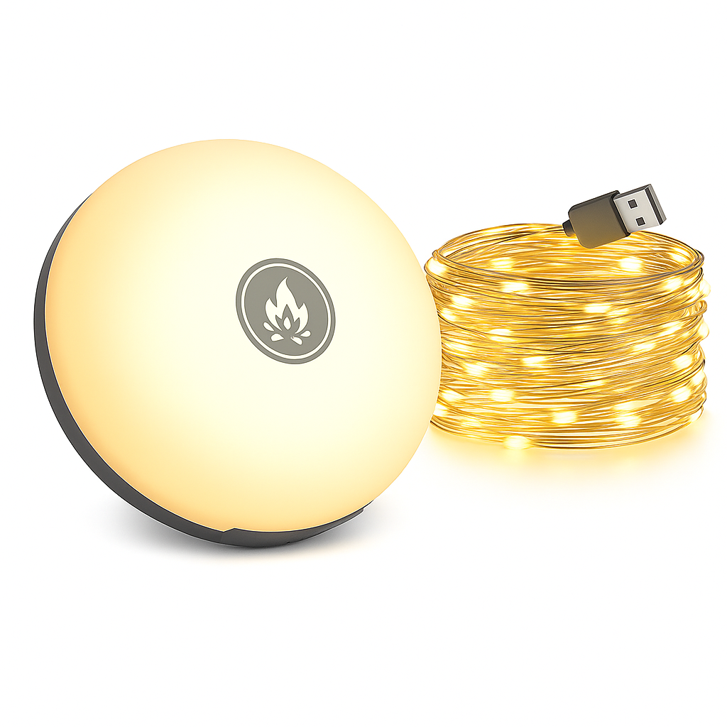 CAMPGLOW | 4-in-1 Retractable LED Camping Light