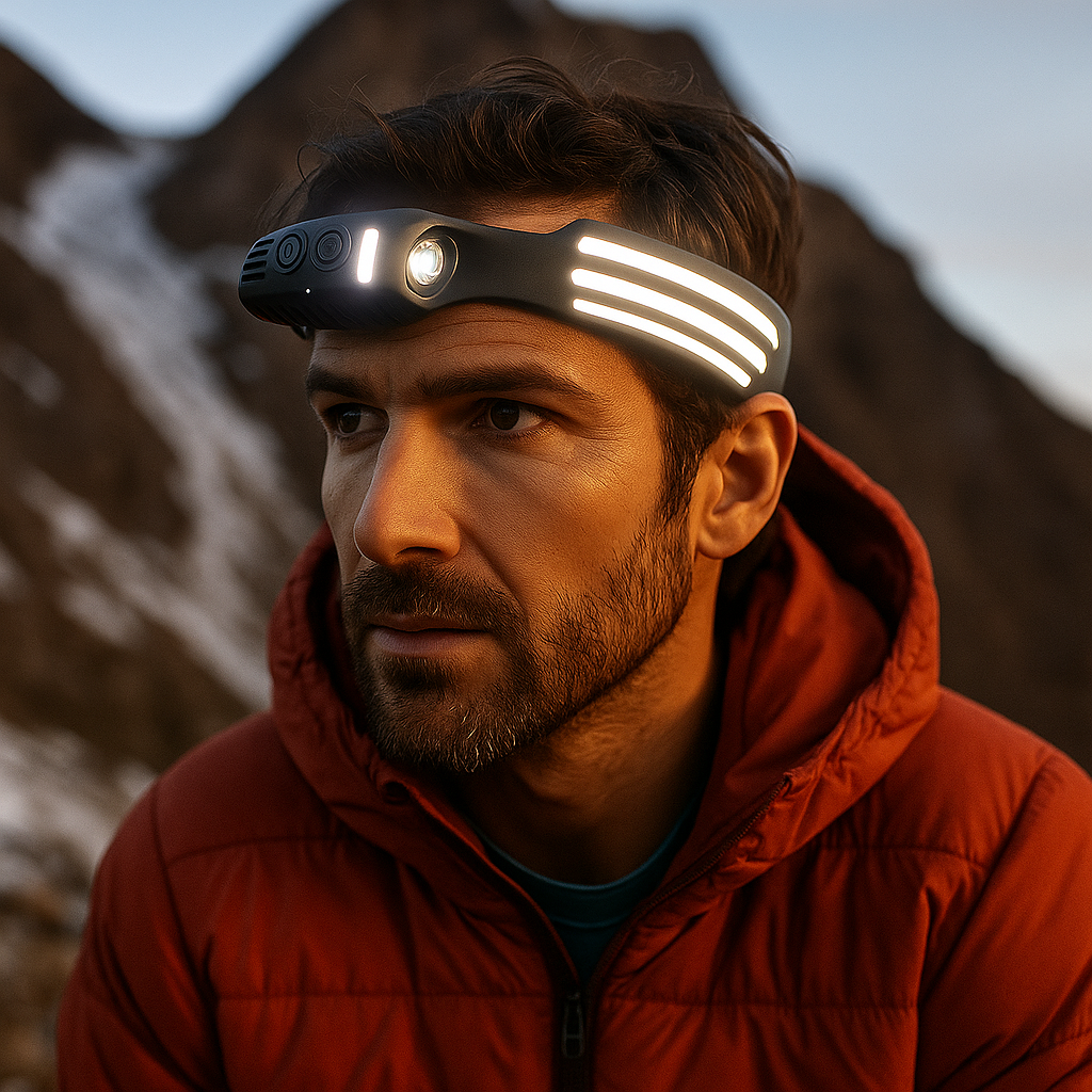 LIGHTPATH | Rechargeable and Waterproof LED Headlamp