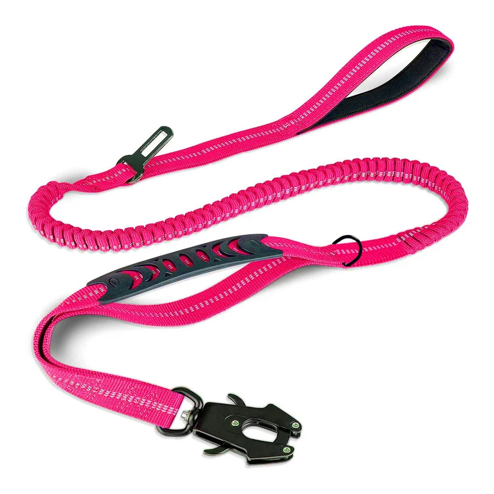 STRONGLEASH | No-Pull Heavy-Duty Dog Leash with Car Seatbelt Clip