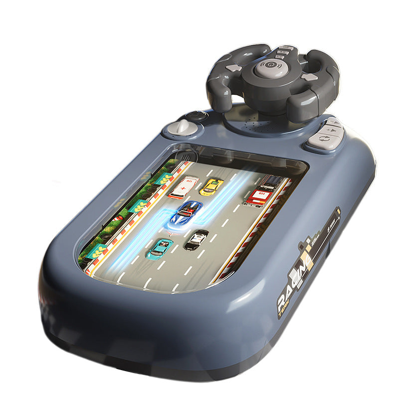 Racing Car Toy with Steering Wheel