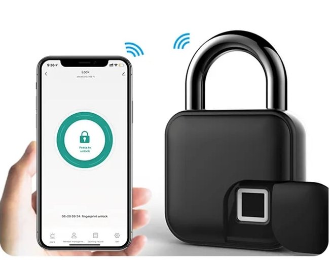 LOCKZERO | Fingerprint Smart Padlock