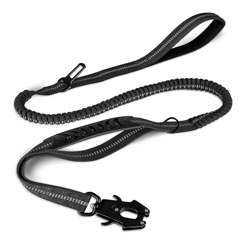 STRONGLEASH | No-Pull Heavy-Duty Dog Leash with Car Seatbelt Clip