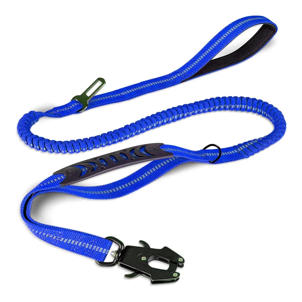 STRONGLEASH | No-Pull Heavy-Duty Dog Leash with Car Seatbelt Clip