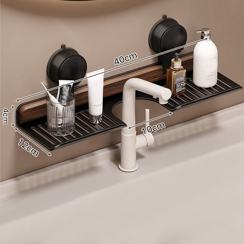 Bathroom & Kitchen Suction Cup Sink Shelf