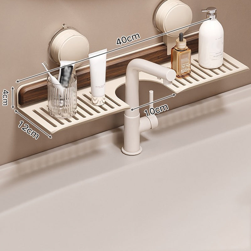 Bathroom & Kitchen Suction Cup Sink Shelf