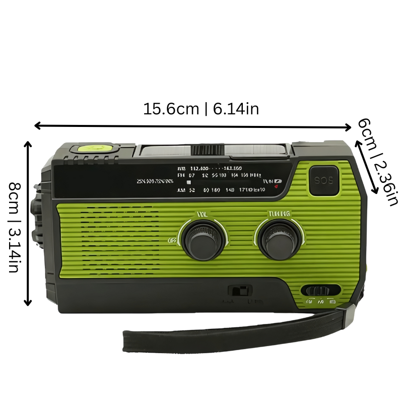 ALLINONE | Solar Emergency Radio